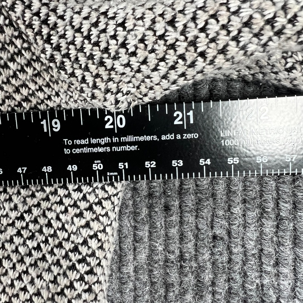 Orvis Sweater Mens Medium Gray Heavyweight Lined Long Sleeve 1/4 Zip Outdoor - Picture 9 of 15